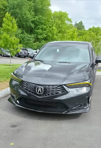 Customer photo review of 2023-Up Acura Integra DE4 Front Splitter Lip