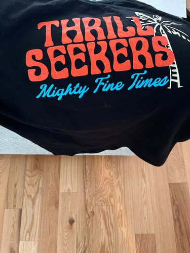Customer photo review of Mighty Fine Tee - Black