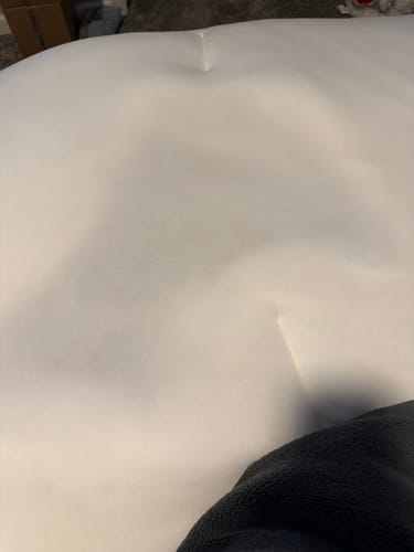 Customer photo review of MarshMellow Double-Stuffed Comforter