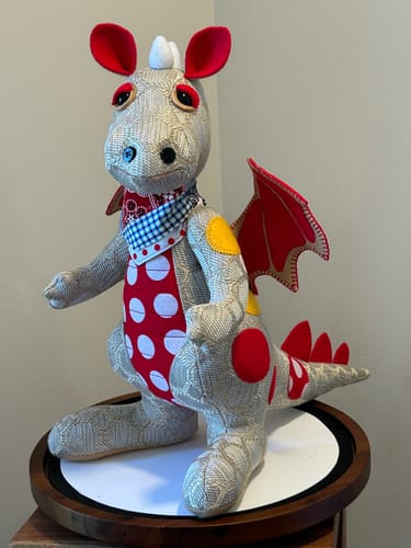 Customer photo review of Dragon PDF Pattern and Video Tutorial