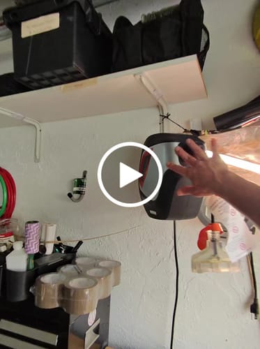 Customer video review of Retractable Air Hose Reel-PP Housing-3/8in-50ft