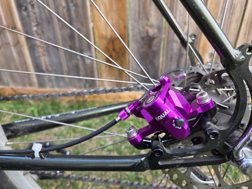 Customer photo review of Growtac Equal Brakes - Post Mount