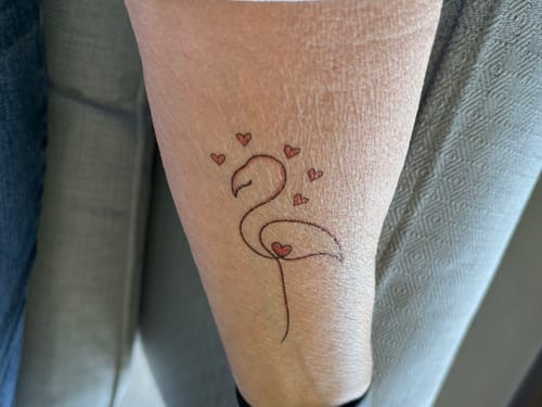 Customer photo review of Create Your Own Tattoo
