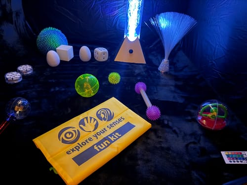 Customer photo review of Dark Den Time Fun Kit