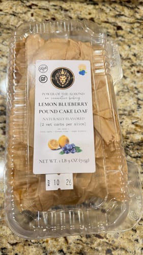 Customer photo review of Low Carb Keto Pound Cake Loaf
