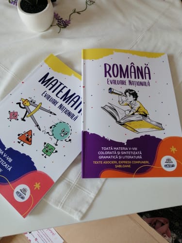 Recenzie cu fotografie de la un client despre Pachet Evaluare Națională (Română + Matematică) Bacademia