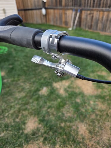 Customer photo review of Leviers de Vitesses Rivendell Silver2 Shifter