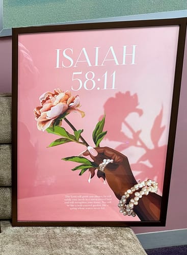 Customer photo review of Isaiah 58:11