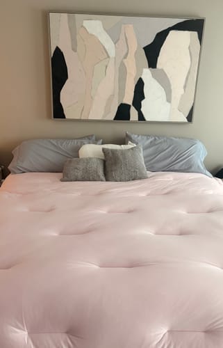 Customer photo review of MarshMellow Comforter