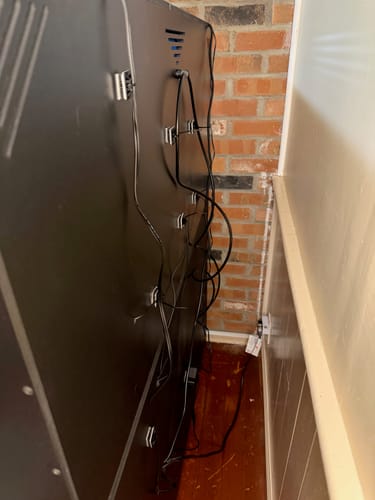 Customer photo review of BlackBox Rolling Cabinet - Hidden Casters - SHIPPED FREIGHT ONLY