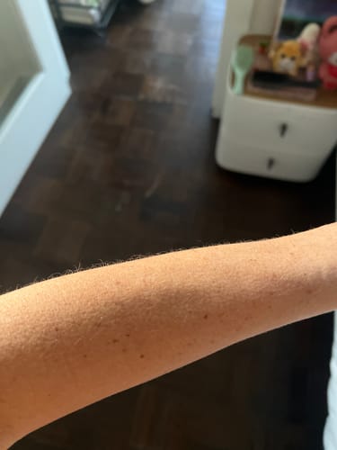 Customer photo review of Sunless Tanning Mist