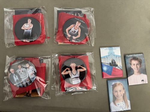 Customer photo review of Rectangle Magnets
