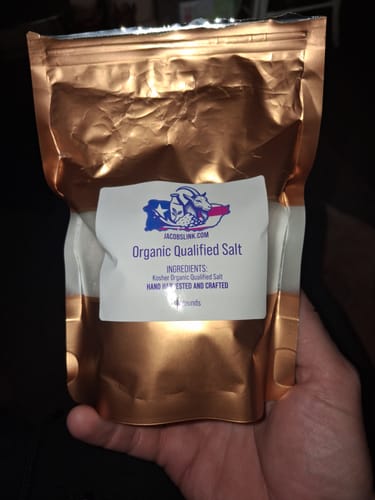 Customer photo review of Hand Harvested / Organic Qualified Salt