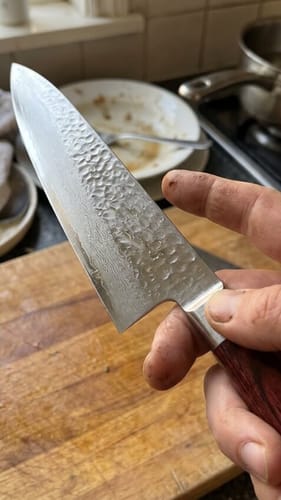 Customer photo review of Mystery Box | 3 Japanese Knives