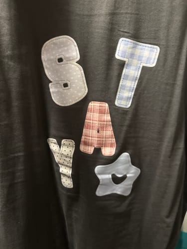 Customer photo review of SKZ STAY in Our Little House 6TH FANMEETING Cotton T-Shirt