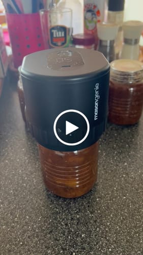 Customer video review of Mason Genie® Vacuum Sealer Kit