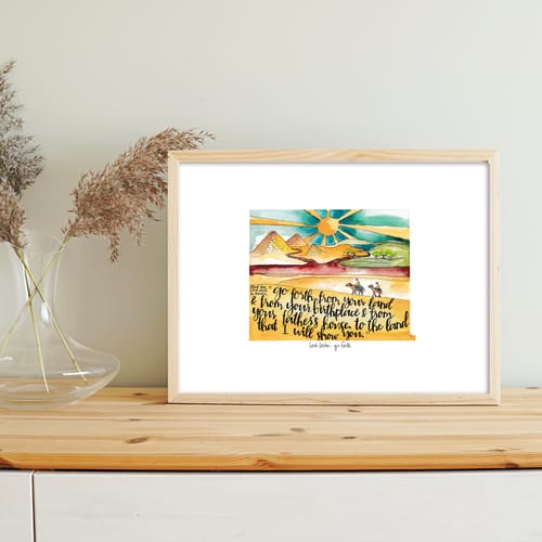 Customer photo review of 5x7 Giclee Fine Art Prints