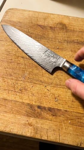 Customer photo review of Mystery Box | 3 Japanese Knives