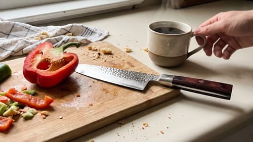 Customer photo review of Mystery Box | 3 Japanese Knives