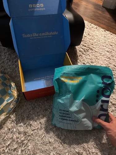 Customer photo review of Whey Protein Powder