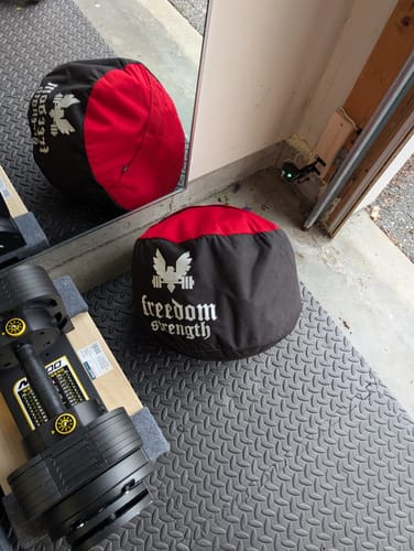 Customer photo review of Strongman Sandbag