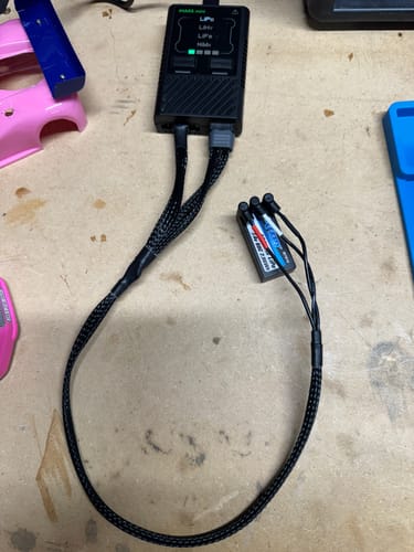 Customer photo review of Silver Horse RC - Quick Draw 2mm Bullet Battery Charging Cable - 2mm Bullet