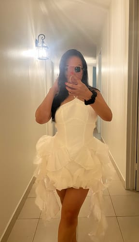 Customer photo review of Maire Mini Dress