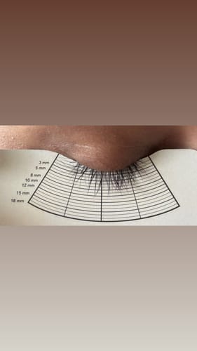 Customer photo review of Lash Growth Serum