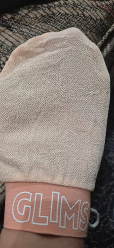 Customer photo review of GLIMS Guantes Exfoliantes