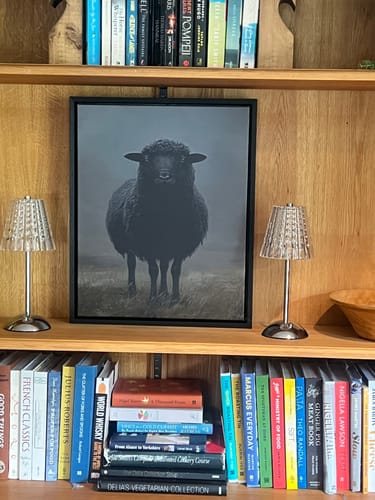 Customer photo review of Black Sheep Print