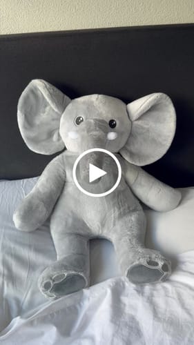 Videorecensie van een klant over Olifant - Verzwaringsknuffel