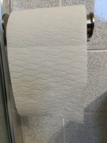Customer photo review of 100% Recycled Toilet Paper