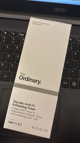 Customer photo review of THE ORDINARY GLYCOLIC ACID