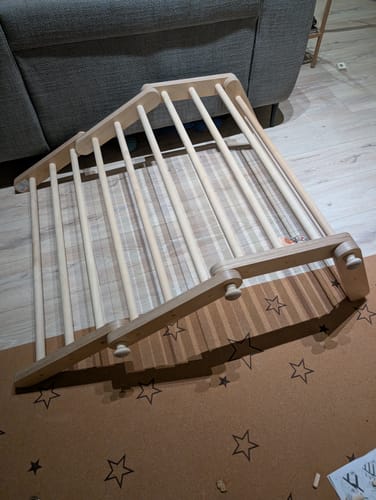Customer photo review of MOPITRI® • 4-segment Modifiable Climbing Triangle • Inspired by Emmi Pikler