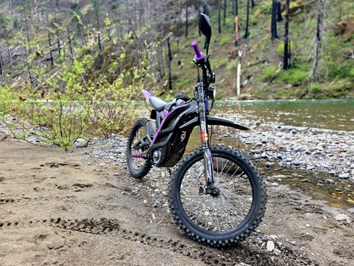 Customer photo review of 79Bike Falcon Pro, 72V Electric Dirt Bike