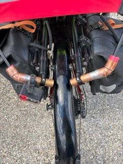 Customer photo review of Handlebar Accessory Mount