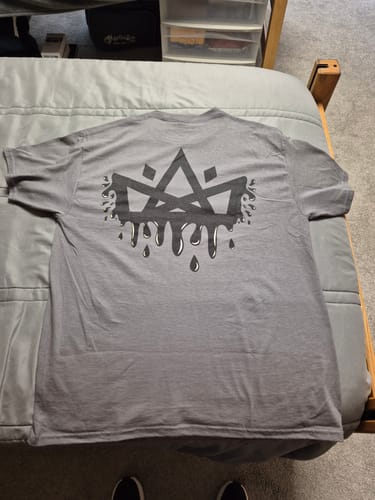 Customer photo review of "OIL SPILL" Tee