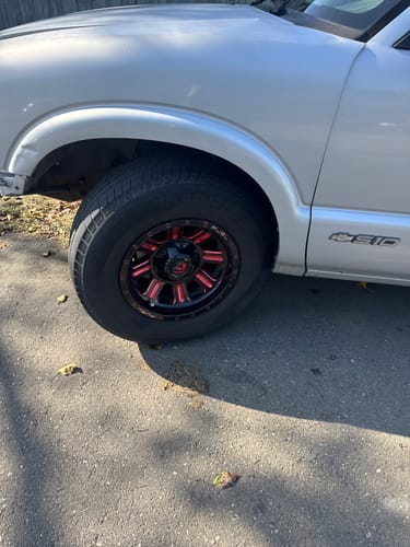 Customer photo review of SudzBox Crimson - Wheel Cleaner (16 oz.)