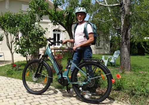 Customer photo review of Touroll Urbano 3 Mid-Drive Electric Bike