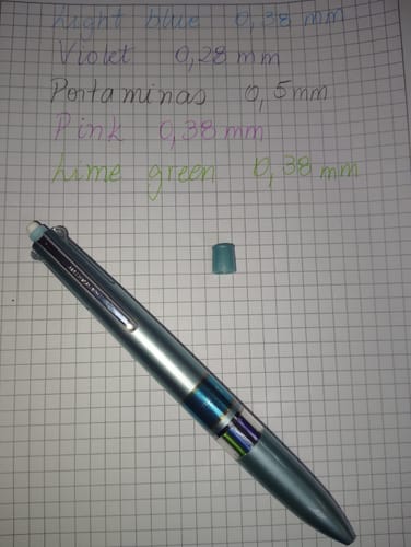 Customer photo review of Uni Style Fit Meister - Cuerpo de Bolígrafo para 5 Colores