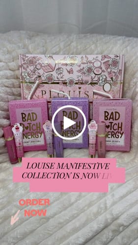 Customer video review of Manifest Crystal Bad Bitch Energy Lip Trio