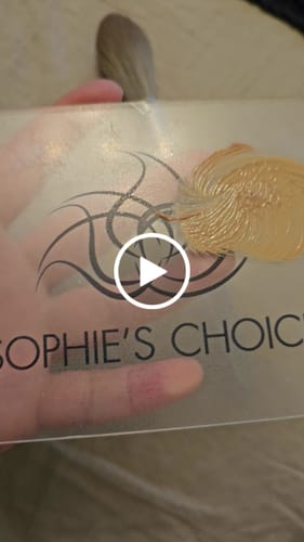 Customer video review of Paleta za mesanje pudera