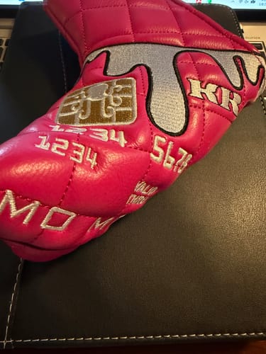 Customer photo review of Kraken Pink Mastercard Putter Headcover - Priceless Edition