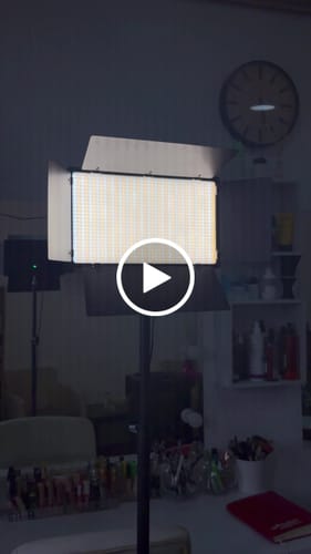 Customer video review of BASIC LED panel