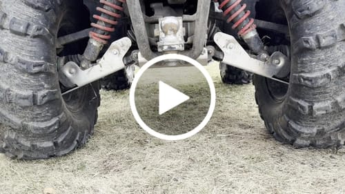 Customer video review of Full Frame Skid Plate Kit — Suzuki KingQuad 450/500/700/750 (2005—26)