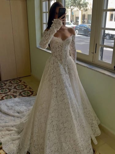 Customer photo review of Lyric Maxi Dress