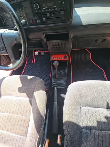 Customer photo review of Auto Fußmatten nach Maß - Vorne