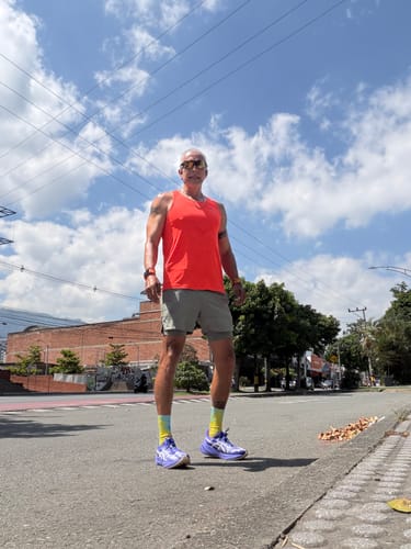 Customer photo review of Asics Dynablast 5 Hombre Cobalt Burst White