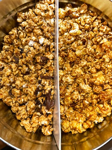 Customer photo review of 2-Flavor Popcorn Tin