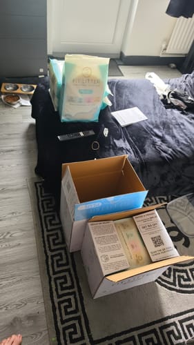 Customer photo review of Fit Litter PLUS - 3 month supply - 2 cat